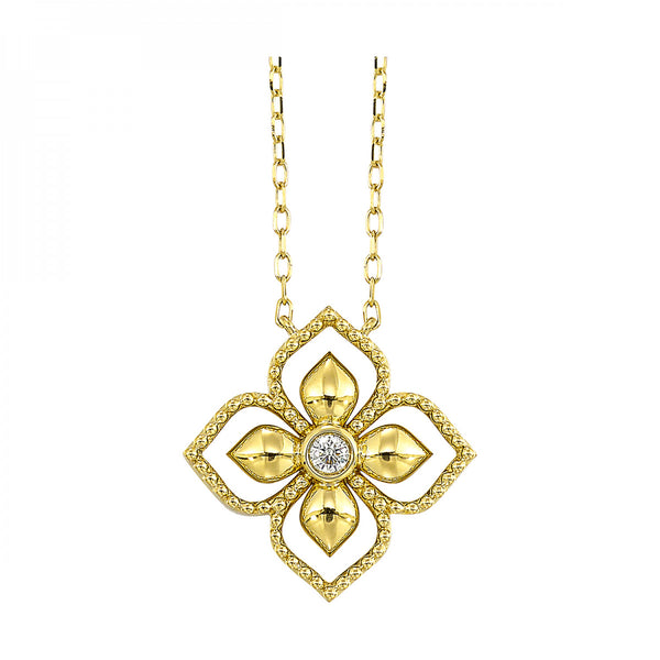 Gold Diamond Necklace