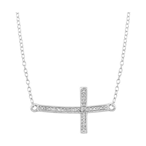 Diamond Cross Pendant
