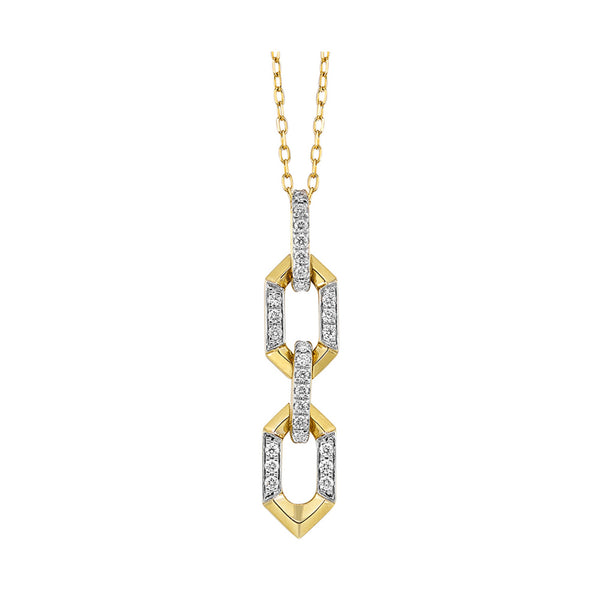 Diamond Link Pendant