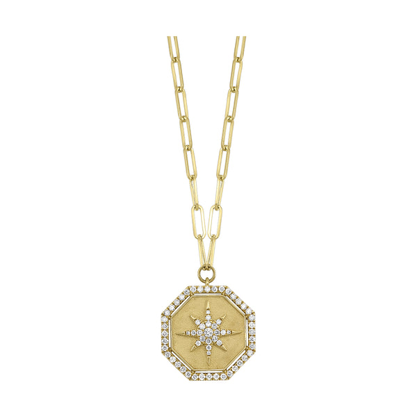 14Kt Yellow Gold Diamond 1/2Ctw Pendant