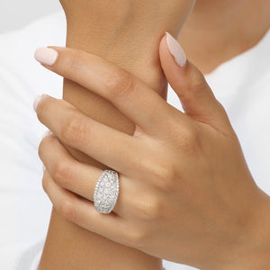 14k White Gold Diamond Fashion Ring 2.24CTW