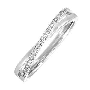 14Kt White Gold Diamond 1/20Ctw Ring