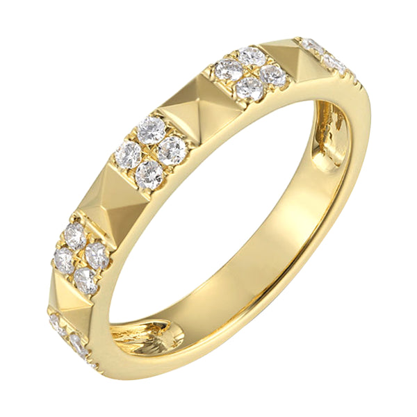 14Kt Yellow Gold Diamond 1/3Ctw Ring