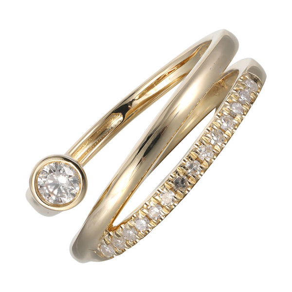 14Kt Yellow Gold Diamond 1/4Ctw Ring