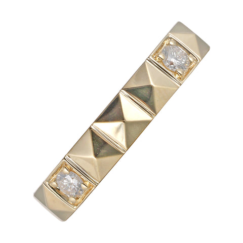 14Kt Yellow Gold Diamond 1/7Ctw Ring