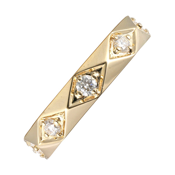 14Kt Yellow Gold Diamond 1/3Ctw Ring