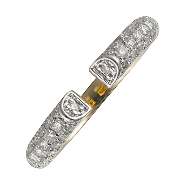 14Kt Yellow Gold Diamond 3/8Ctw Ring