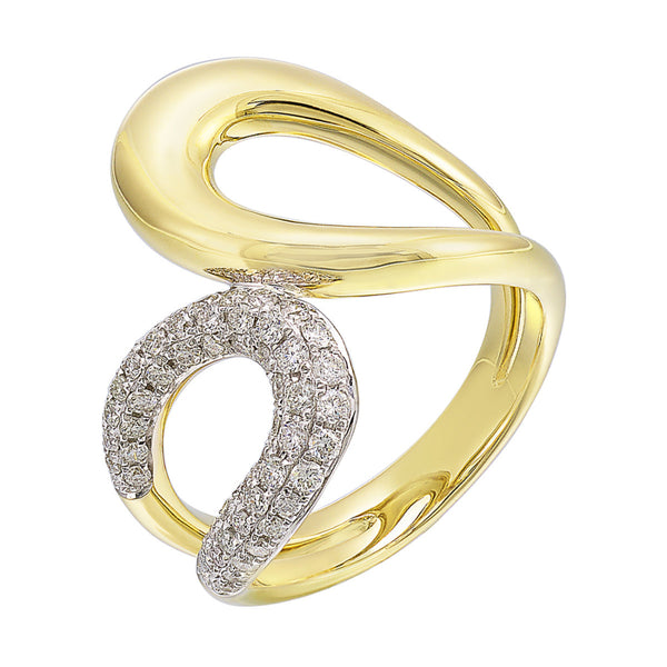 14Kt Yellow Gold Diamond 1/2Ctw Ring