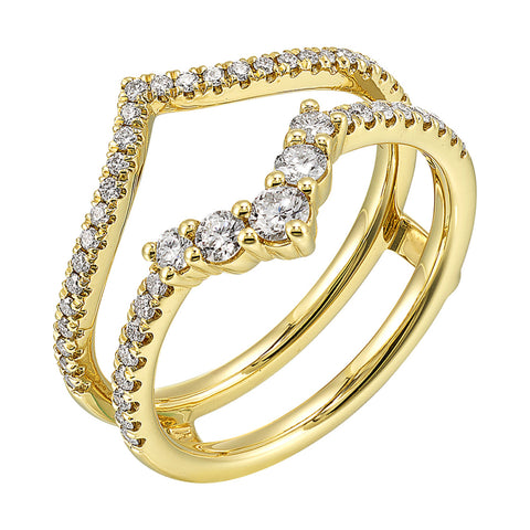 14K Gold Diamond Ring