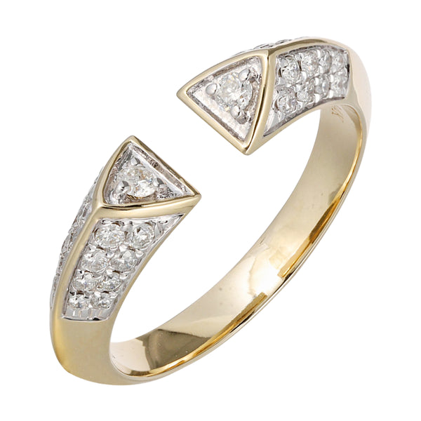 14Kt Yellow Gold Diamond 1/3Ctw Ring