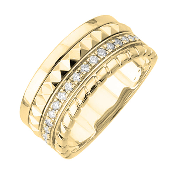 14Kt Yellow Gold Diamond 1/4Ctw Ring