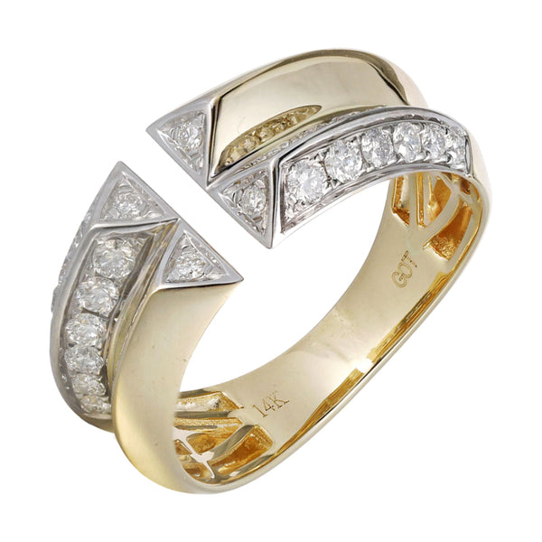 14Kt Yellow Gold Diamond 1/2Ctw Ring