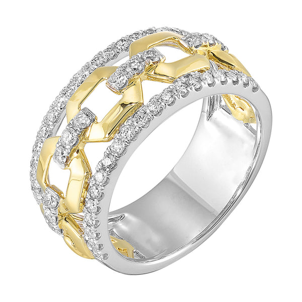 Diamond Link Ring