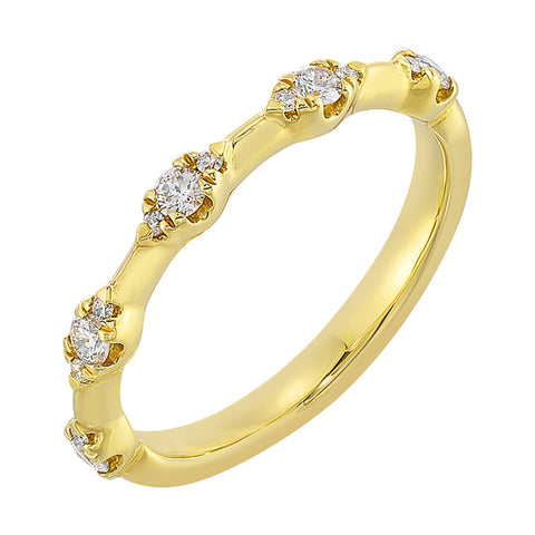 Marquise Diamond Stackable Ring