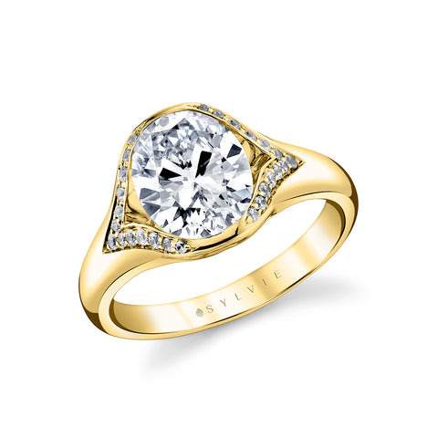 Shell Auranova Riva Split Shank Engagement Ring - Riva