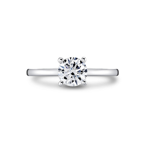 Iconelle Solitaire Two Tone Engagement Ring - Cecily