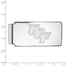 Load image into Gallery viewer, 14k White Gold LogoArt University of Central Florida U-C-F Money Clip