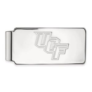 10k White Gold LogoArt University of Central Florida U-C-F Money Clip