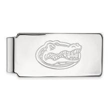 Load image into Gallery viewer, Sterling Silver Rhodium-plated LogoArt University of Florida Gator Money Clip