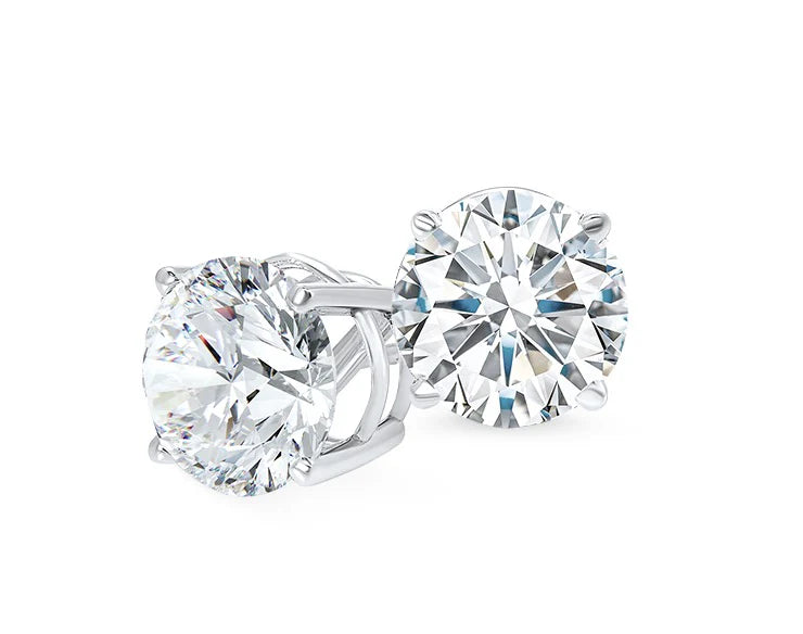 14KW Prong Diamond Studs 1/4CT | International Diamond Center