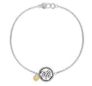 Tacori Monogram "M" Chain Bracelet