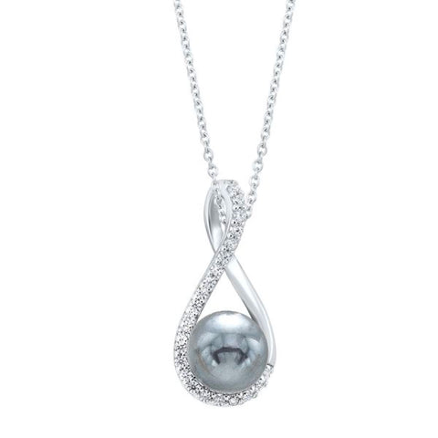 Silver Pearl Pendant