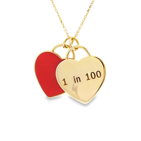 HeartWorks Double Heart Necklace