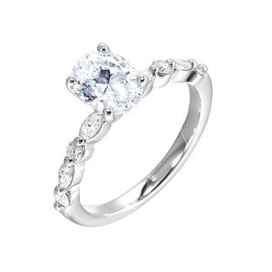 Perfect Love Engagement Ring Setting