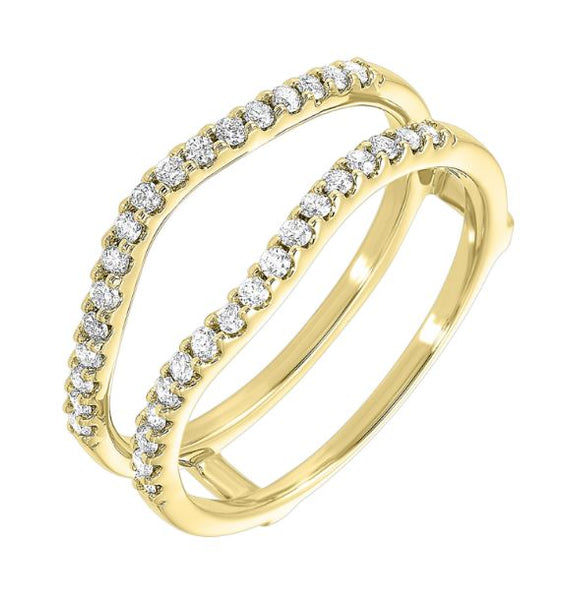 14K Yellow Gold Diamond Ring