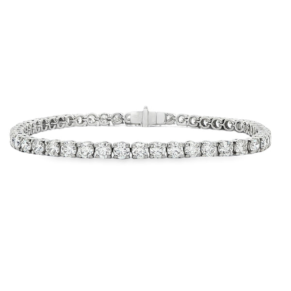 7.18CTW Diamond Tennis Bracelet