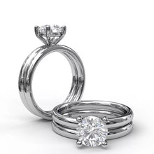 Load image into Gallery viewer, FANA Wedding Band Solitaire