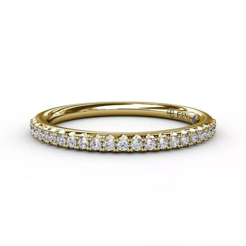 FANA Diamond Wedding Band Gold 22