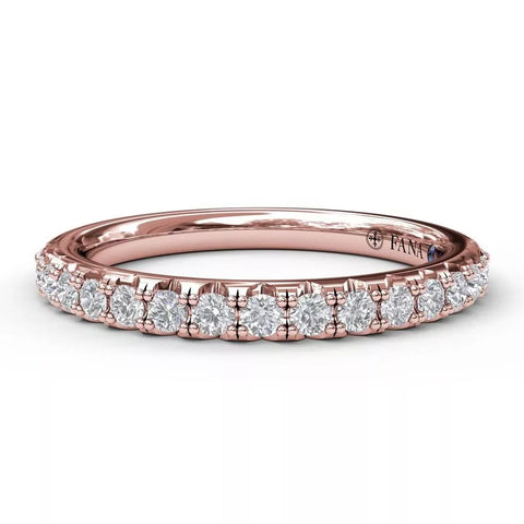 FANA Diamond Wedding Band Rose 28