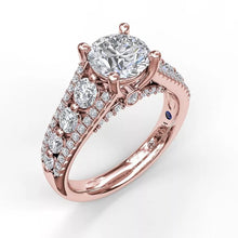 Load image into Gallery viewer, FANA Gorgeous Couture Engagement Ring Rose