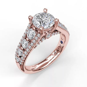 FANA Gorgeous Couture Engagement Ring Rose
