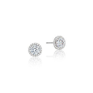 Tacori Bloom Diamond Stud Halo Fashion Earring (1.82CTW)