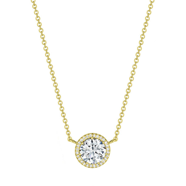 Tacori Bloom Diamond Stud Fashion Station Pendant