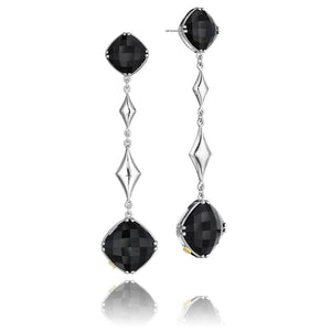 Tacori The City Lights Collection Black Onyx Dangle Earrings