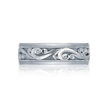 Load image into Gallery viewer, Tacori 18k White Gold Sculpted Crescent Wedding Band