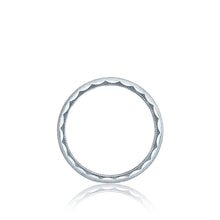 Load image into Gallery viewer, Tacori Platinum Sculpted Crescent Wedding Band