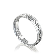 Load image into Gallery viewer, Tacori 18k White Gold 5mm Sculpted Crescent Wedding Band
