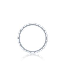 Load image into Gallery viewer, Tacori Platinum Sculpted Crescent Diamond Wedding Band (0.61  CTW)