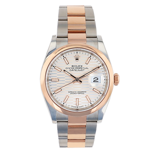 Rolex datejust 36 sales everose