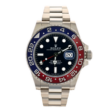 Load image into Gallery viewer, Rolex 126719 Pepsi GMT Master II 18K White Gold with Blue Dial 40mm