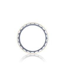 Load image into Gallery viewer, Tacori Sculpted Crescent Wedding Band Platinum &amp; 18k Yellow Gold 5mm