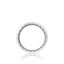 Load image into Gallery viewer, Tacori Sculpted Crescent Wedding Band Platinum &amp; 18k Rose Gold 6mm