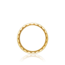 Load image into Gallery viewer, Tacori Sculpted Crescent Wedding Band 18k White &amp; Yellow Gold 7mm
