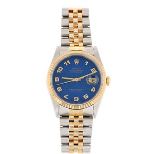 Rolex 16233 Datejust Rolesor Oystersteel 18K Yellow Gold 36mm