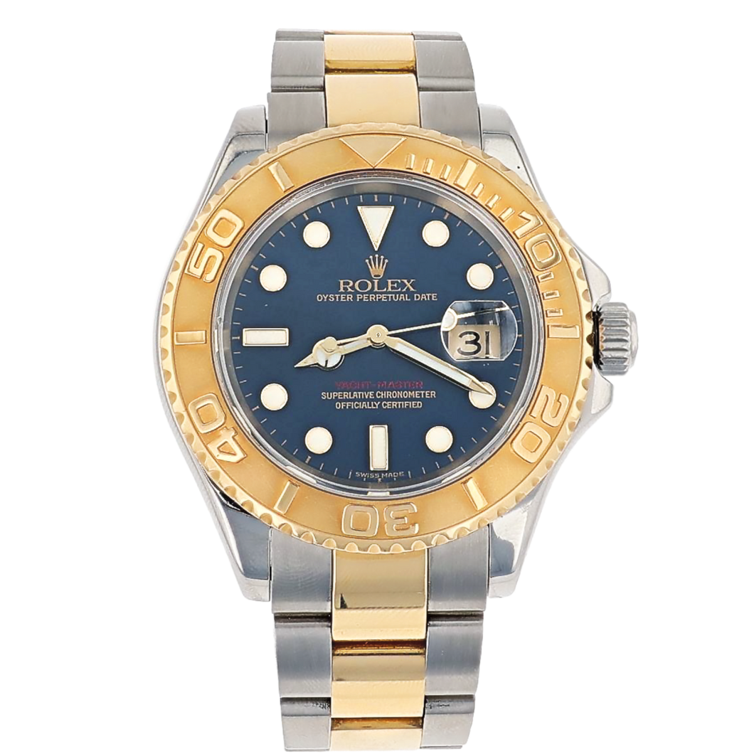 Rolex Yacht-Master Two-Tone 16623 Pre-owned Blue