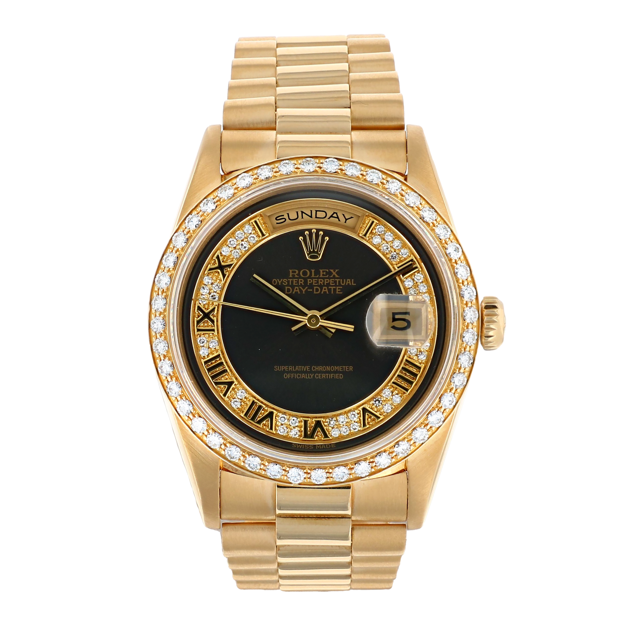 Rolex 18238 Day-Date Presidential 18k Yellow Gold 36mm (Pre-owned)